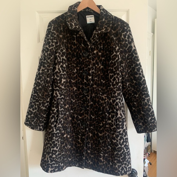 Old Navy animal print coat - Picture 1 of 9